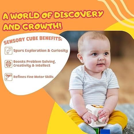 6 in 1 Montessori Busy Baby Cube